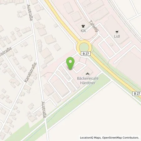 Standortübersicht der Tankstelle Pfalzwerke AG in 74254 Offenau