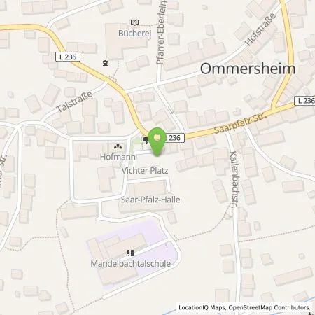 Standortübersicht der Tankstelle Pfalzwerke AG in 66399 Mandelbachtal