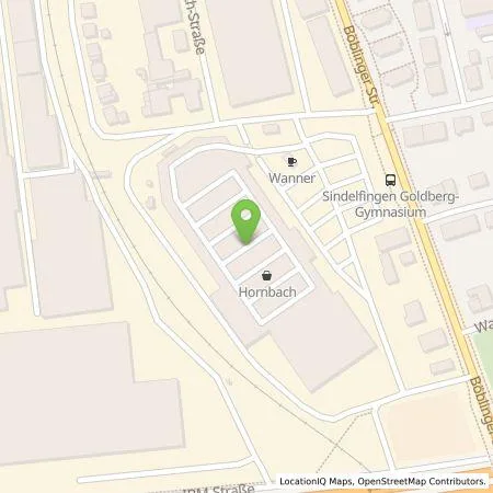 Standortübersicht der Tankstelle Pfalzwerke AG in 71065 Sindelfingen