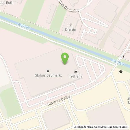 Standortübersicht der Tankstelle Pfalzwerke AG in 77855 Achern