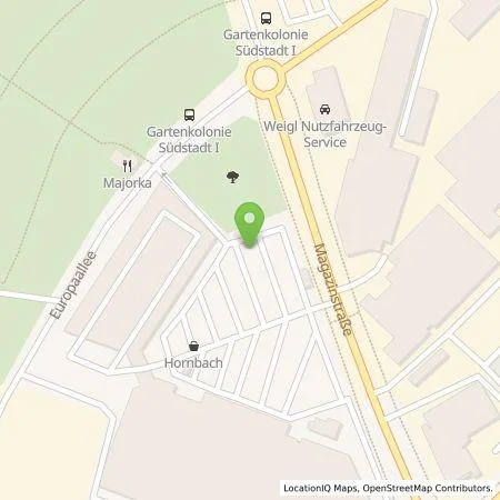 Standortübersicht der Tankstelle Pfalzwerke AG in 90763 Fürth