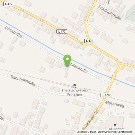 Standortübersicht der Tankstelle Pfalzwerke AG in 66987 Thaleischweiler-Fröschen