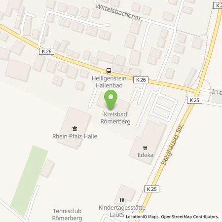 Standortübersicht der Tankstelle Pfalzwerke AG in 67354 Römerberg