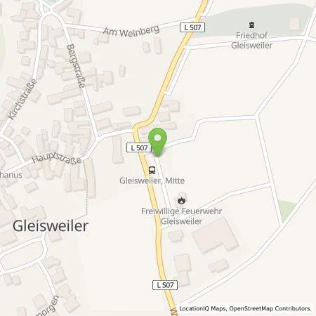 Standortübersicht der Tankstelle Pfalzwerke AG in 76835 Gleisweiler