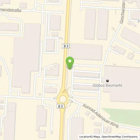 Standortübersicht der Tankstelle Pfalzwerke AG in 79336 Herbolzheim