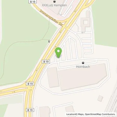 Standortübersicht der Tankstelle Pfalzwerke AG in 87435 Kempten