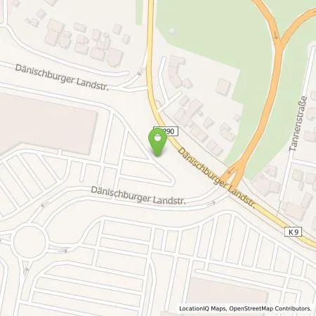 Standortübersicht der Tankstelle Pfalzwerke AG in 23569 Lübeck