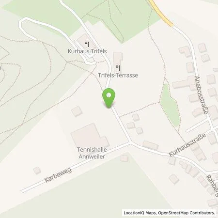 Standortübersicht der Tankstelle Pfalzwerke AG in 76855 Bindesbach