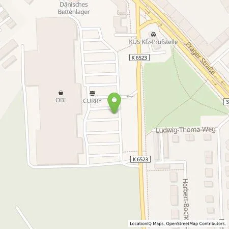 Standortübersicht der Tankstelle Pfalzwerke AG in 04289 Leipzig