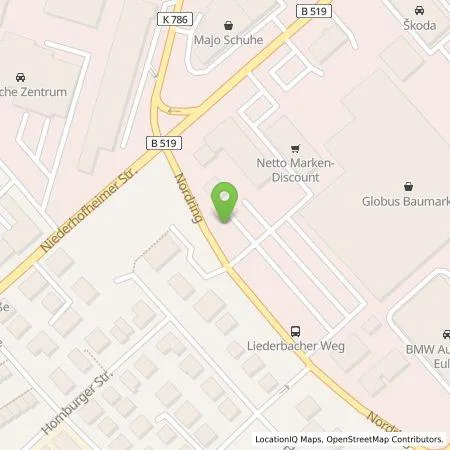 Standortübersicht der Tankstelle Pfalzwerke AG in 65719 Hofheim