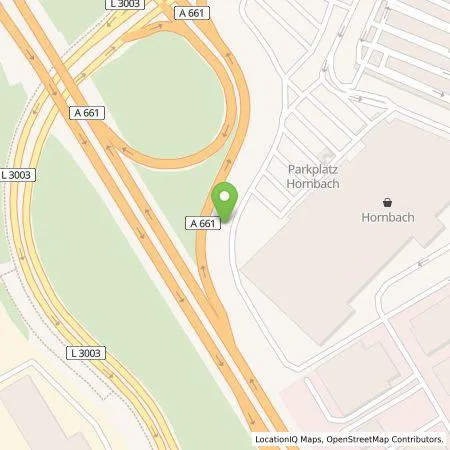 Standortübersicht der Tankstelle Pfalzwerke AG in 60437 Frankfurt am Main-Niedereschbach