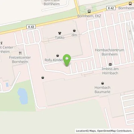 Standortübersicht der Tankstelle Pfalzwerke AG in 76879 Bornheim