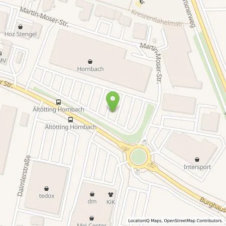 Standortübersicht der Tankstelle Pfalzwerke AG in 84503 Altötting