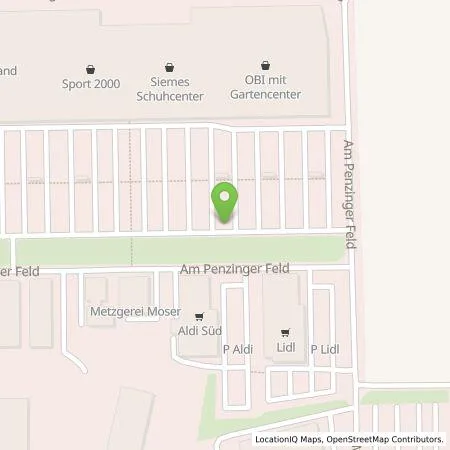 Standortübersicht der Tankstelle Pfalzwerke AG in 86899 Landsberg am Lech