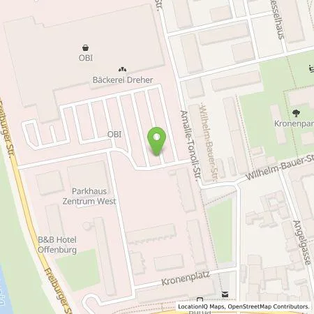 Standortübersicht der Tankstelle Pfalzwerke AG in 77652 Offenburg