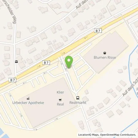 Standortübersicht der Tankstelle Pfalzwerke AG in 58675 Hemer