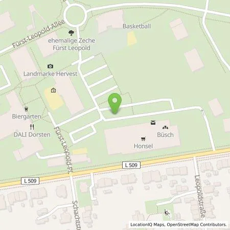 Standortübersicht der Tankstelle Ralf Honsel KG in 46284 Dorsten