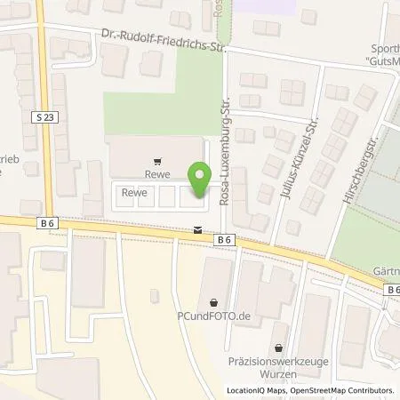 Standortübersicht der Tankstelle TEAG Mobil GmbH in 04808 Wurzen