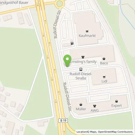 Standortübersicht der Tankstelle Allgäuer Kraftwerke GmbH in 87527 Sonthofen