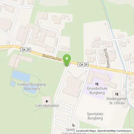 Standortübersicht der Tankstelle Allgäuer Kraftwerke GmbH in 87545 Burgberg