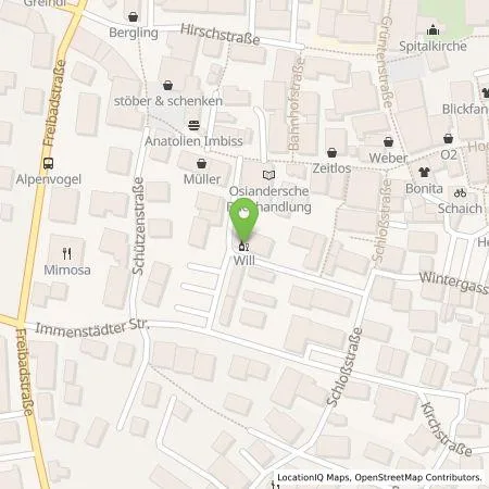 Standortübersicht der Tankstelle Allgäuer Kraftwerke GmbH in 87527 Sonthofen