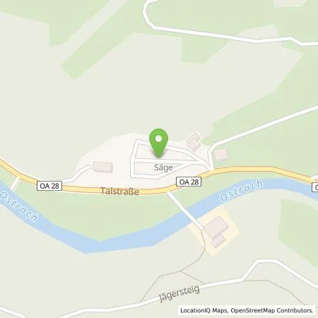Standortübersicht der Tankstelle Allgäuer Kraftwerke GmbH in 87541 Bad Hindelang