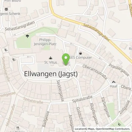 Standortübersicht der Tankstelle EnBW Ostwürttemberg DonauRies AG in 73479 Ellwangen