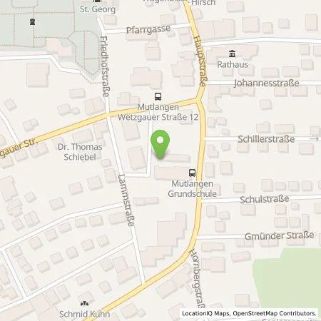 Standortübersicht der Tankstelle EnBW Ostwürttemberg DonauRies AG in 73557 Mutlangen