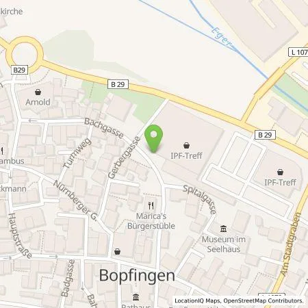 Standortübersicht der Tankstelle EnBW Ostwürttemberg DonauRies AG in 73441 Bopfingen