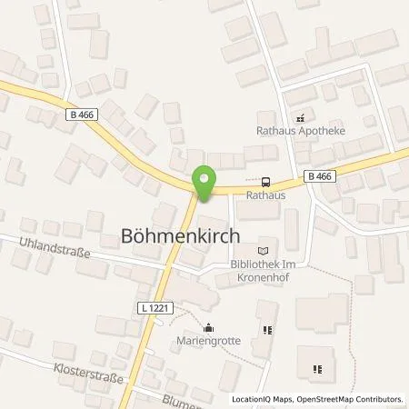 Standortübersicht der Tankstelle EnBW Ostwürttemberg DonauRies AG in 89558 Böhmenkirch