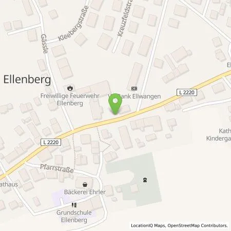 Standortübersicht der Tankstelle EnBW Ostwürttemberg DonauRies AG in 73488 Ellenberg