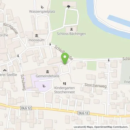 Standortübersicht der Tankstelle EnBW Ostwürttemberg DonauRies AG in 89431 Bächingen