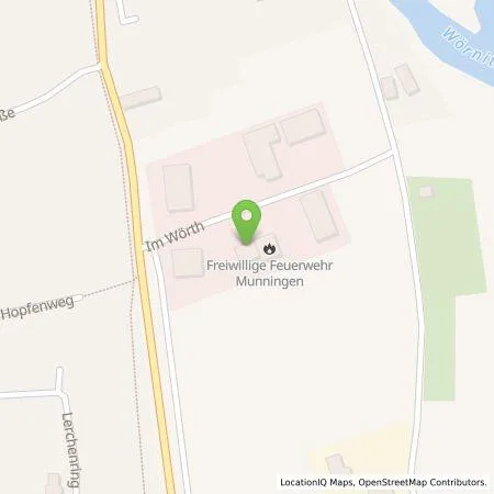 Standortübersicht der Tankstelle EnBW Ostwürttemberg DonauRies AG in 86754 Munningen