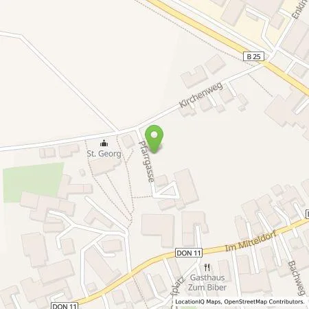 Standortübersicht der Tankstelle EnBW Ostwürttemberg DonauRies AG in 86753 Möttingen