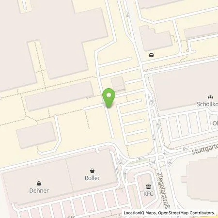 Standortübersicht der Tankstelle EnBW Ostwürttemberg DonauRies AG in 71332 Waiblingen