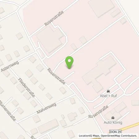 Standortübersicht der Tankstelle EnBW Ostwürttemberg DonauRies AG in 86609 Donauwörth