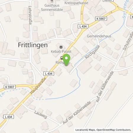 Standortübersicht der Tankstelle EnBW Ostwürttemberg DonauRies AG in 78665 Frittlingen