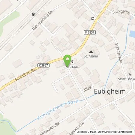 Standortübersicht der Tankstelle EnBW Ostwürttemberg DonauRies AG in 74744 Ahorn