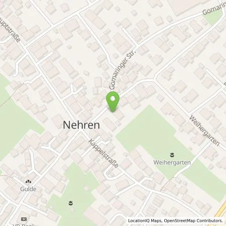 Standortübersicht der Tankstelle EnBW Ostwürttemberg DonauRies AG in 72147 Nehren