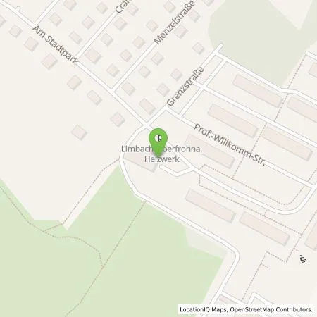 Standortübersicht der Tankstelle vigoris Handels GmbH in 09212 Limbach-Oberfrohna