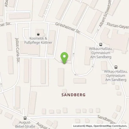 Standortübersicht der Tankstelle vigoris Handels GmbH in 08112 Wilkau-Haßlau