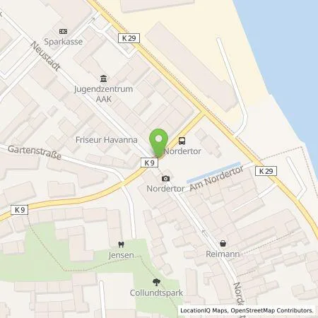 Standortübersicht der Tankstelle Flensburger Ladeinfrastrukturgesellschaft mbH in 24939 Flensburg