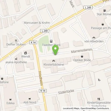 Standortübersicht der Tankstelle Flensburger Ladeinfrastrukturgesellschaft mbH in 24944 Flensburg