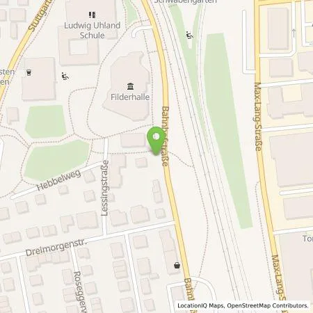 Standortübersicht der Tankstelle Stadtwerke Leinfelden-Echterdingen in 70771 Leinfelden-Echterdingen