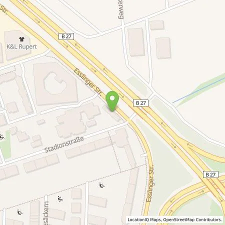 Standortübersicht der Tankstelle Stadtwerke Leinfelden-Echterdingen in 70771 Leinfelden-Echterdingen