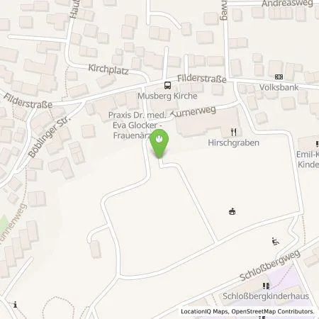 Standortübersicht der Tankstelle Stadtwerke Leinfelden-Echterdingen in 70771 Leinfelden-Echterdingen