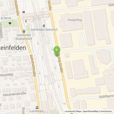 Standortübersicht der Tankstelle Stadtwerke Leinfelden-Echterdingen in 70771 Leinfelden-Echterdingen