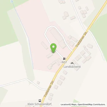Standortübersicht der Tankstelle Agrargenossenschaft Trebbin e.G. in 14959 Trebbin OT Klein Schulzendorf