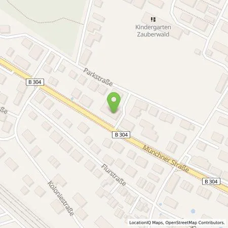 Standortübersicht der Tankstelle Autohaus Richard Wagner GmbH in 85614 Kirchseeon