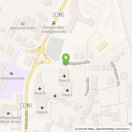 Standortübersicht der Tankstelle Senioren-Wohnheim Brühl gGmbH in 50321 Brühl